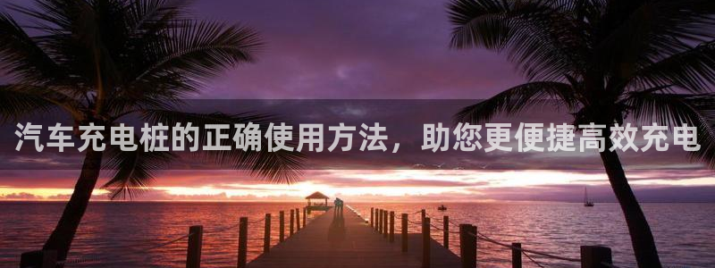 威廉希尔如何分析：汽车充电桩的正确使用方法，助您更便捷高效充电