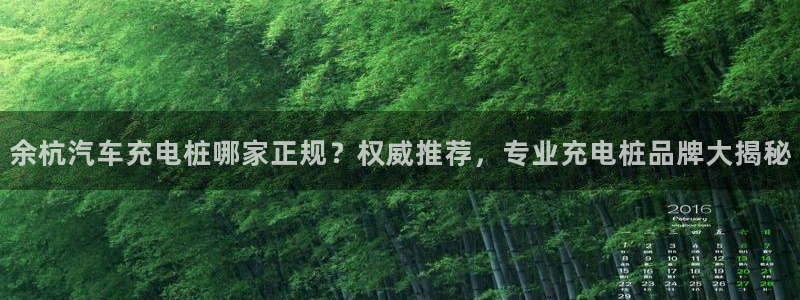 威廉希尔参考interwetten：余杭汽车充电桩哪家正规？权威推荐，专业充电桩品牌大揭秘