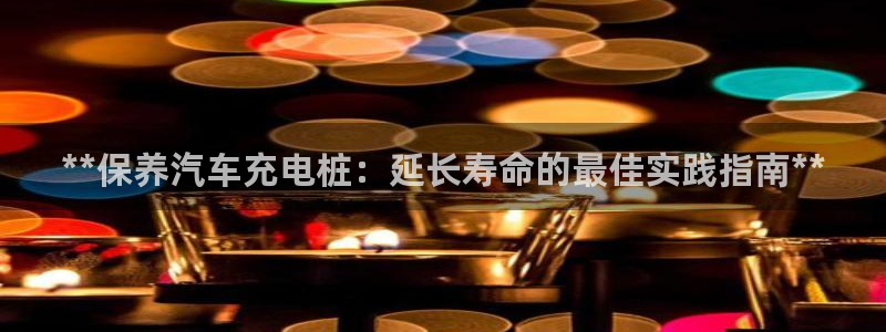 威廉tt：**保养汽车充电桩：延长寿命的最佳实践指南**