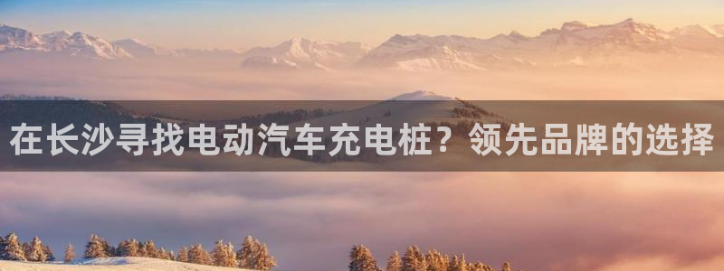 德乙澳门威廉：在长沙寻找电动汽车充电桩？领先品牌的选择