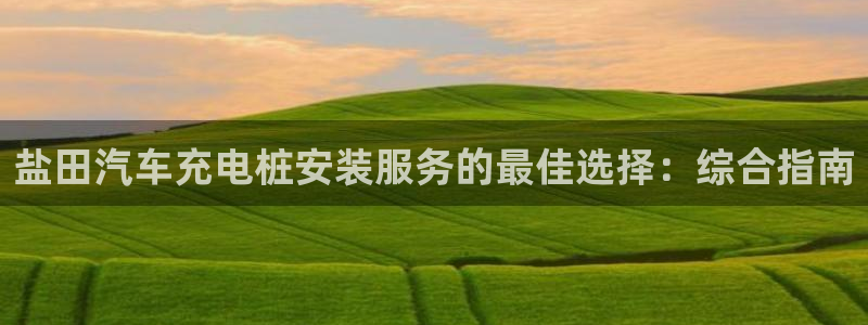 威廉希尔中文网站是不是真的假的：盐田汽车充电桩安装服务的最佳选择：综合指南