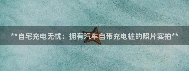 威廉希尔信誉怎么样：**自宅充电无忧：拥有汽车自带充电桩的照片实拍**