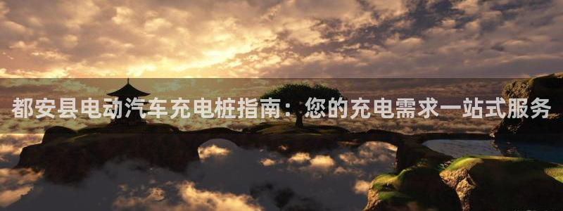 威廉的网址：都安县电动汽车充电桩指南：您的充电需求一站式服务