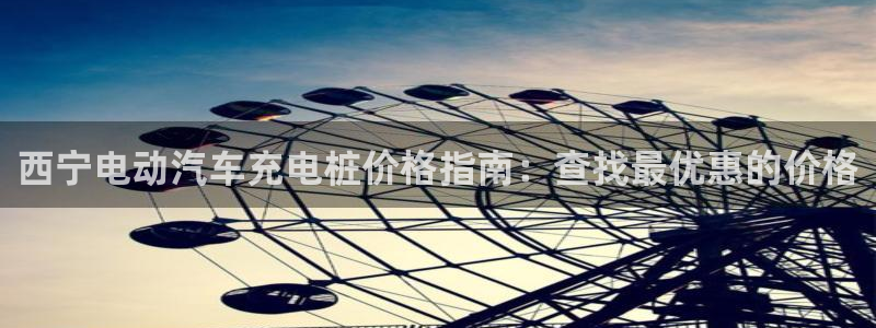 威廉希尔是什么：西宁电动汽车充电桩价格指南：查找最优惠的价格