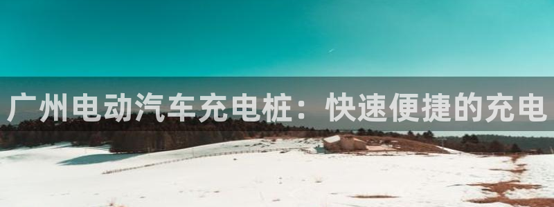 威廉希尔股票：广州电动汽车充电桩：快速便捷的充电